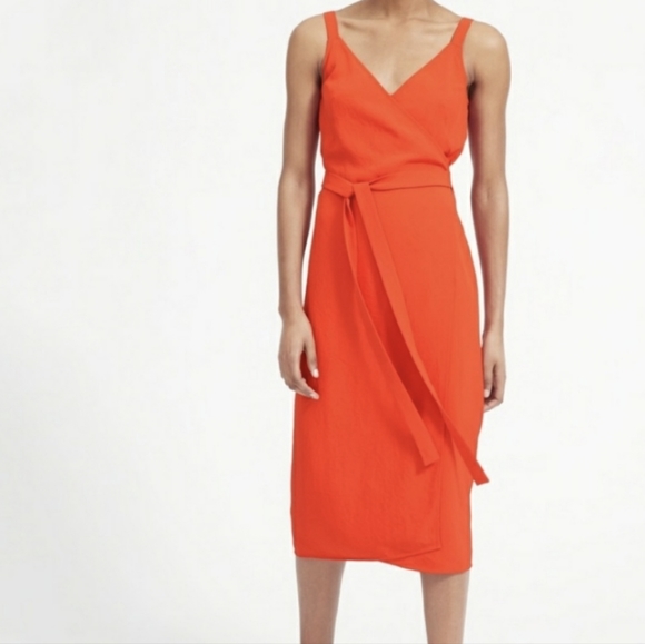 Everlane Dresses & Skirts - Everlane - Orange Midi Dress